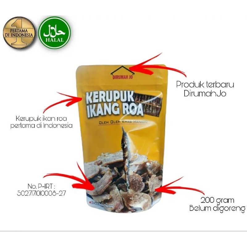 

Kerupuk Ikan ROA