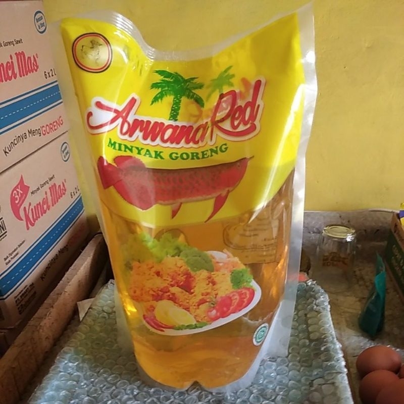 Minyak goreng arwana red 2lt