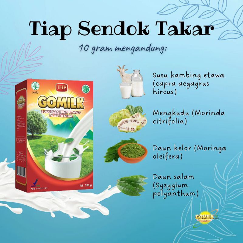 

GOMILK Susu Kambing Etawa Plus Herbal