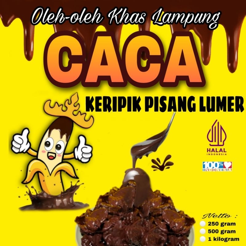 

PISANG LUMER COKLAT 500 GRAM - kemasan 250 gram