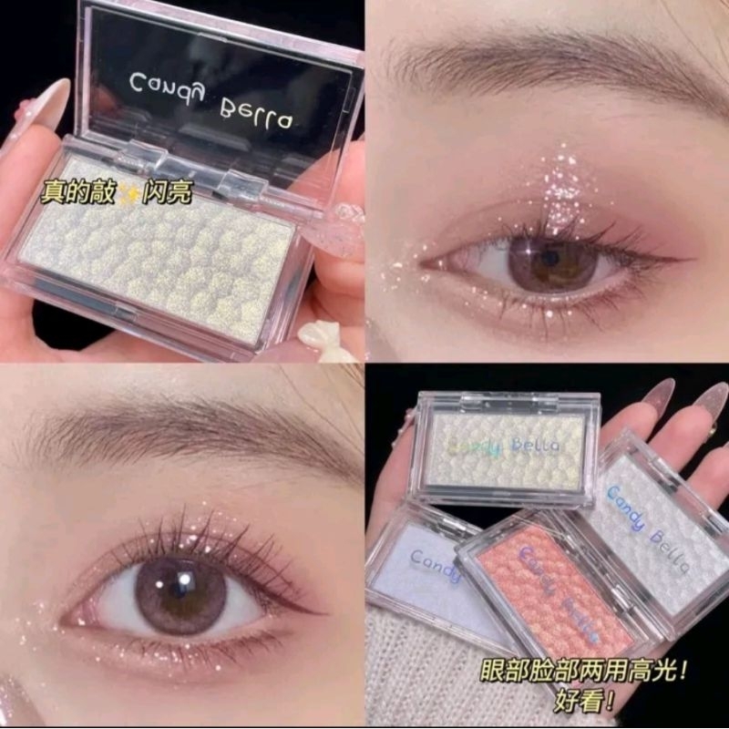 CandyBella - Eyeshadow Penerang Makeup - Bling "