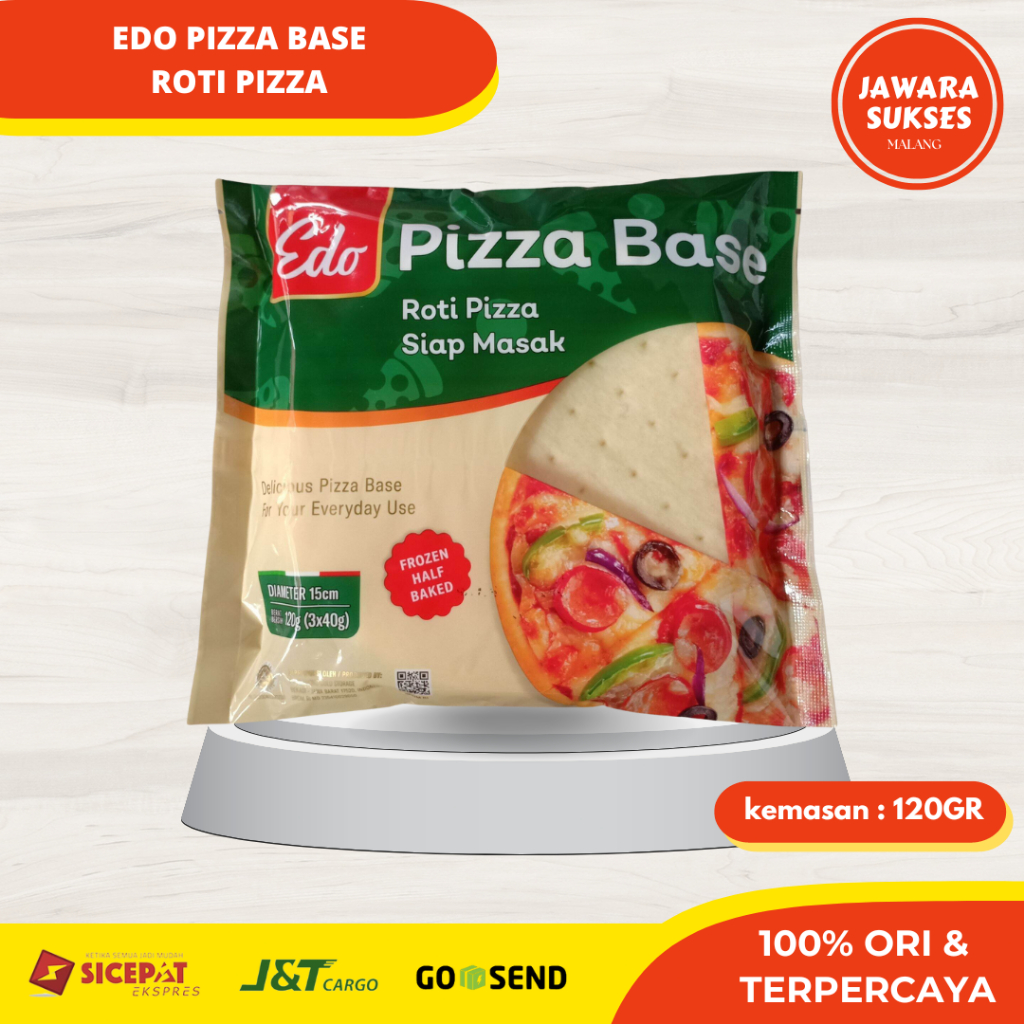 

[120gr] Edo Pizza Base | Roti Pizza Siap Pakai | Pizza Base