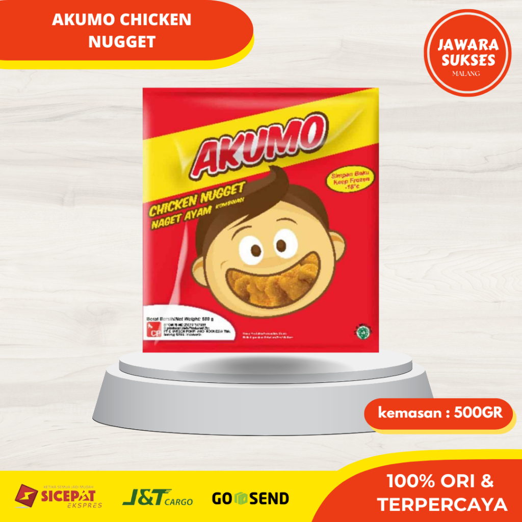 

[500gr] Akumo Chicken Nugget | Nugget Ayam Akumo