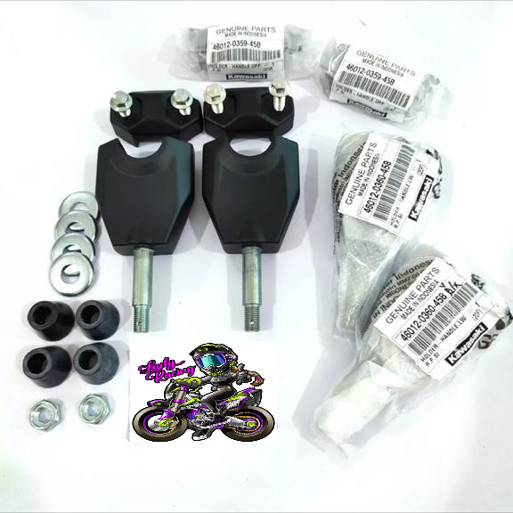 RAISER RISER RESER STANG KOMPLIT KLX BF ORIGINAL KAWASAKI