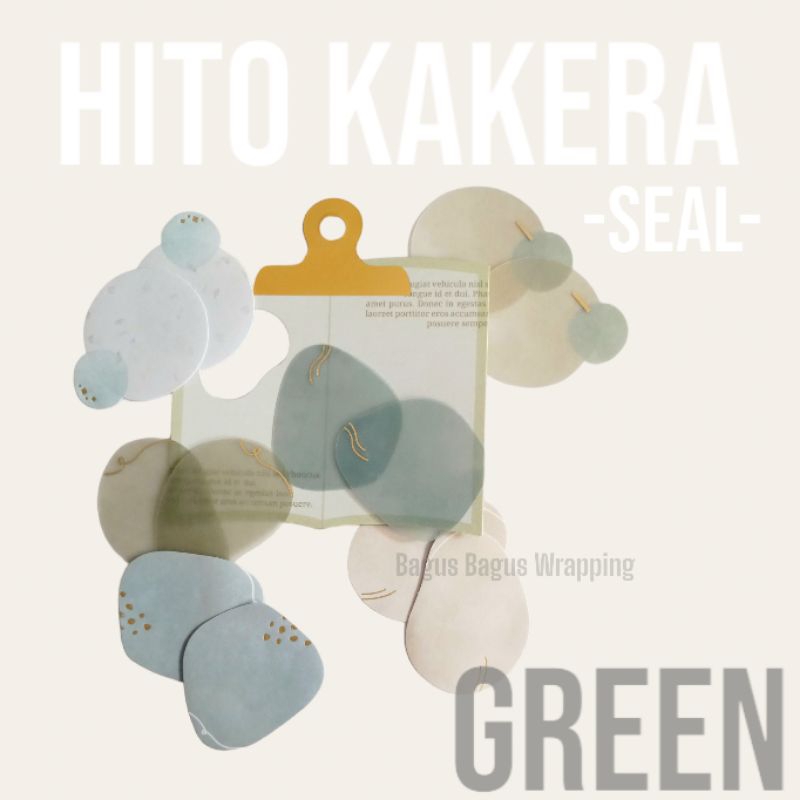 

HITO KAKERA SEAL / STICKER JOURNAL / STICKER SCRAPBOOK / STIKER VINTAGE AESTHETIC