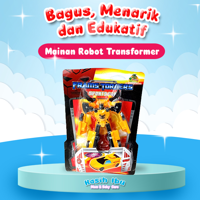 Mainan Anak Laki-Laki Mainan Robot Robotan Transformers Mainan Anak Cowok Koleksi Anak Cowok Kado Ul