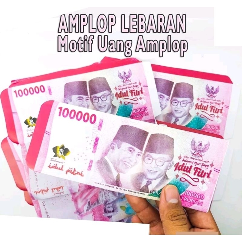 

Amplop Panjang Serbaguna Motif Uang Amplop Lebaran Idul Fitri Satuan Murah