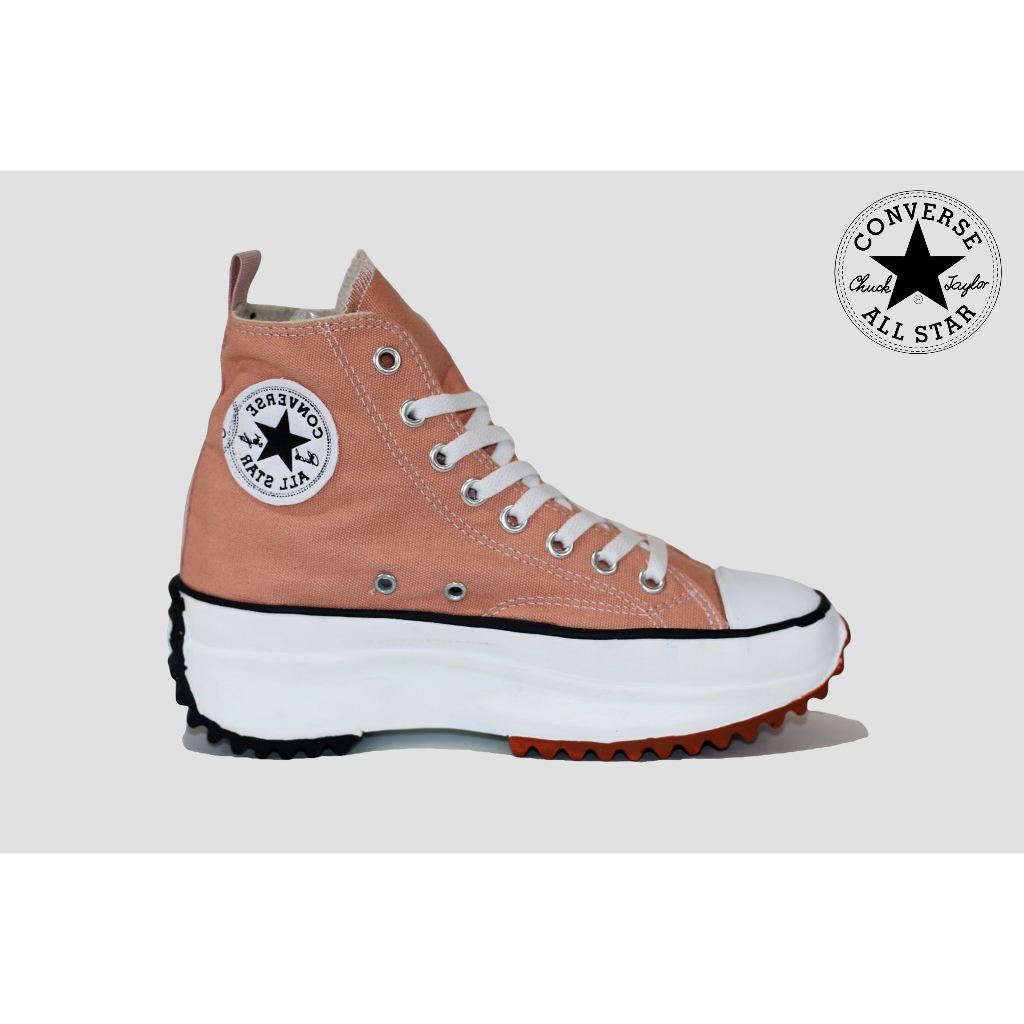 Sepatu Converse Run Star Hike Warna Peach Sepatu Sneakers Fashion Sepatu Olahraga Sepatu Import Sepa