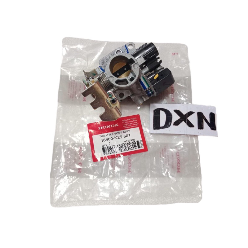Throttle Body Assy Karburator TPS Beat FI ESP 2014 - 2016 16400-K25-601 Asli Original Honda