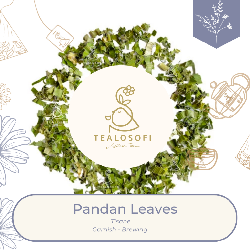 

Pandan Wangi Leaves - Dried Herbal Daun Pandan Kering Tisane