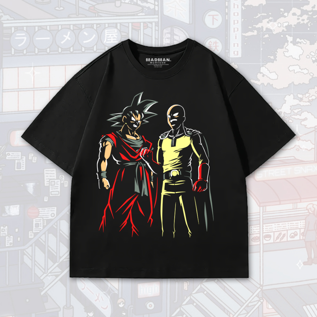 MADMAN Kaos Anime Oversize DRAGON BALL “SAITAMA AND GOKU” | HO AI2-08