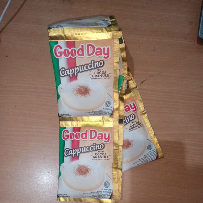 

Good Day Cappucino renteng isi 10