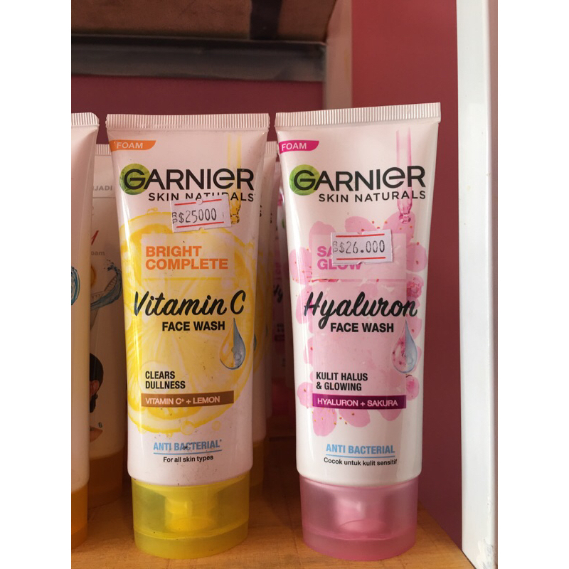 garnier facial foam