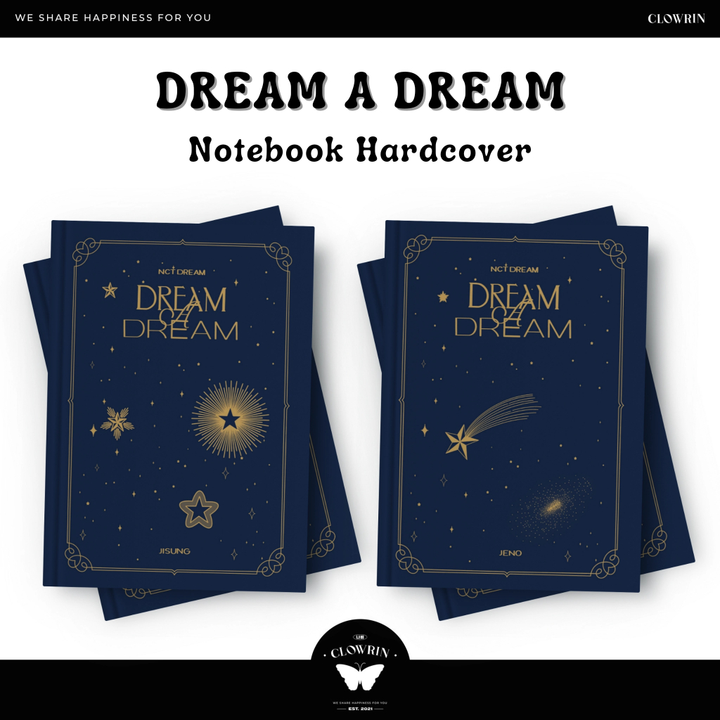 

NOTEBOOK HARDCOVER DREAM A DREAM - NCT DREAM