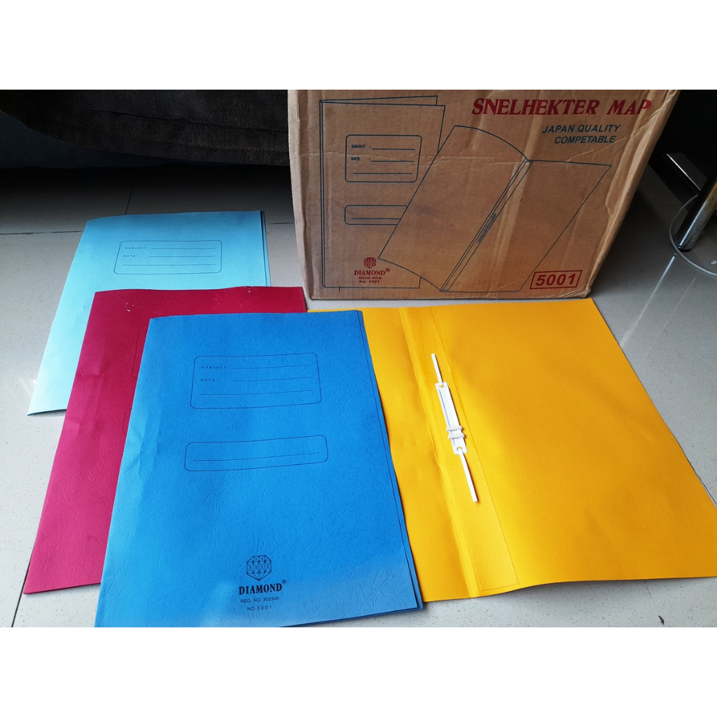 

Map Snelhekter Folio F4 Karton Kertas - Diamond 5001