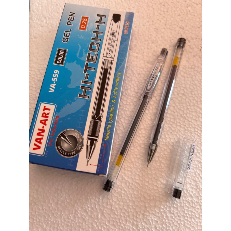 

[PCS] PULPEN HI TECH VAN ART VA-559 HITAM , HI-TECH VAN ART