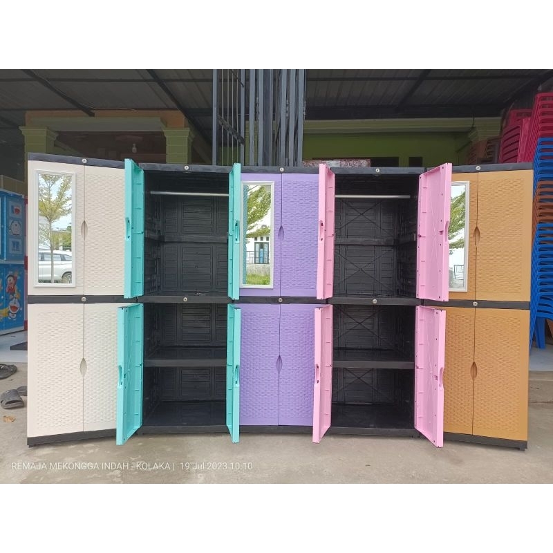 Lemari Pakaian/Lemari Baju/Lemari Gantungan/Lemari Diva mini super Gantungan