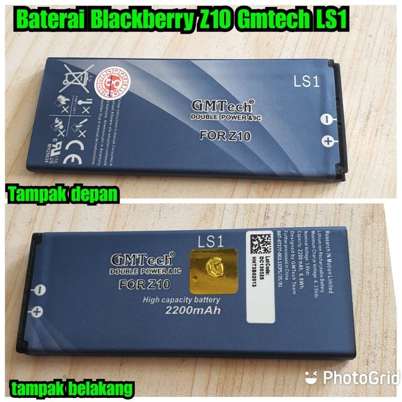 Baterai Blackberry Z10 Baterai BB Z10 Baterai LS1 Baterai blekberi Z 10 Batre