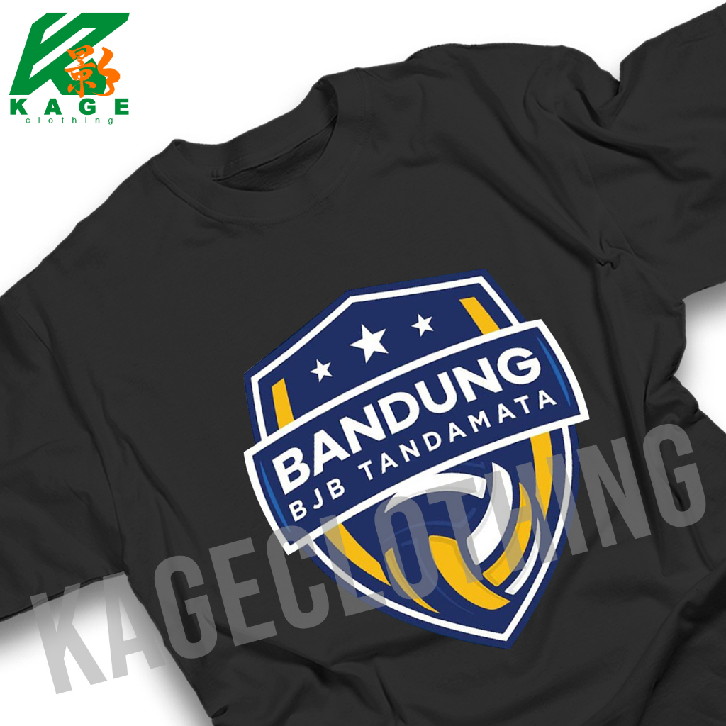 Kaos BANDUNG BJB TANDAMATA CLUB  Tshirt baju distro cotton combed 30s UNISEX PROLIGA CLUB BOLA VOLI 