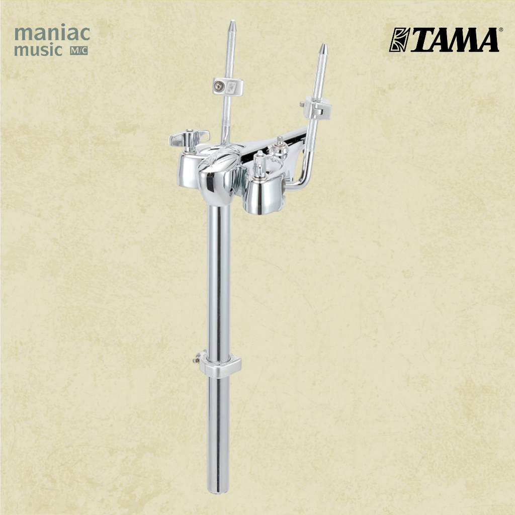 Tama MTH905 - Double Tom Holder. Adjustable. Pivot Omni Ball