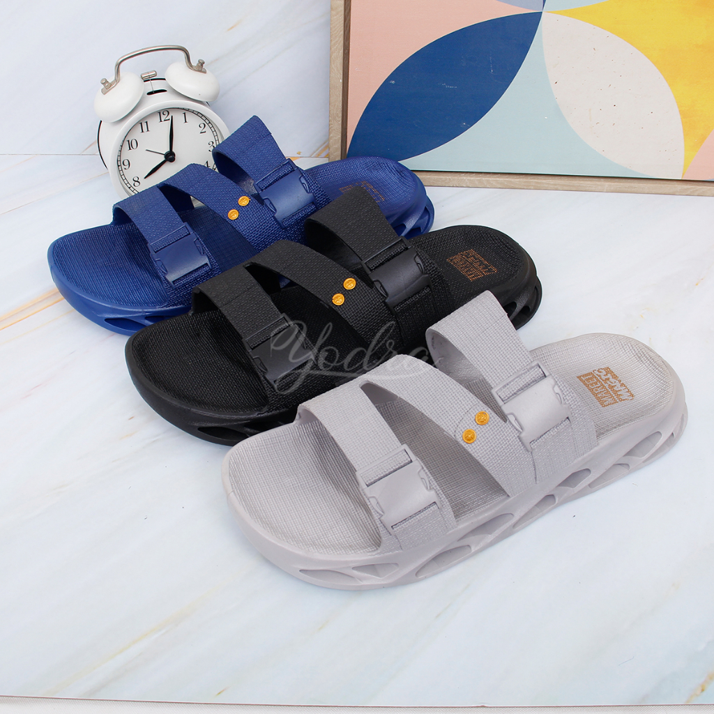 Aezar Man Jelly Shoes / Sandal Jelly Pria YDR501 Real Pict