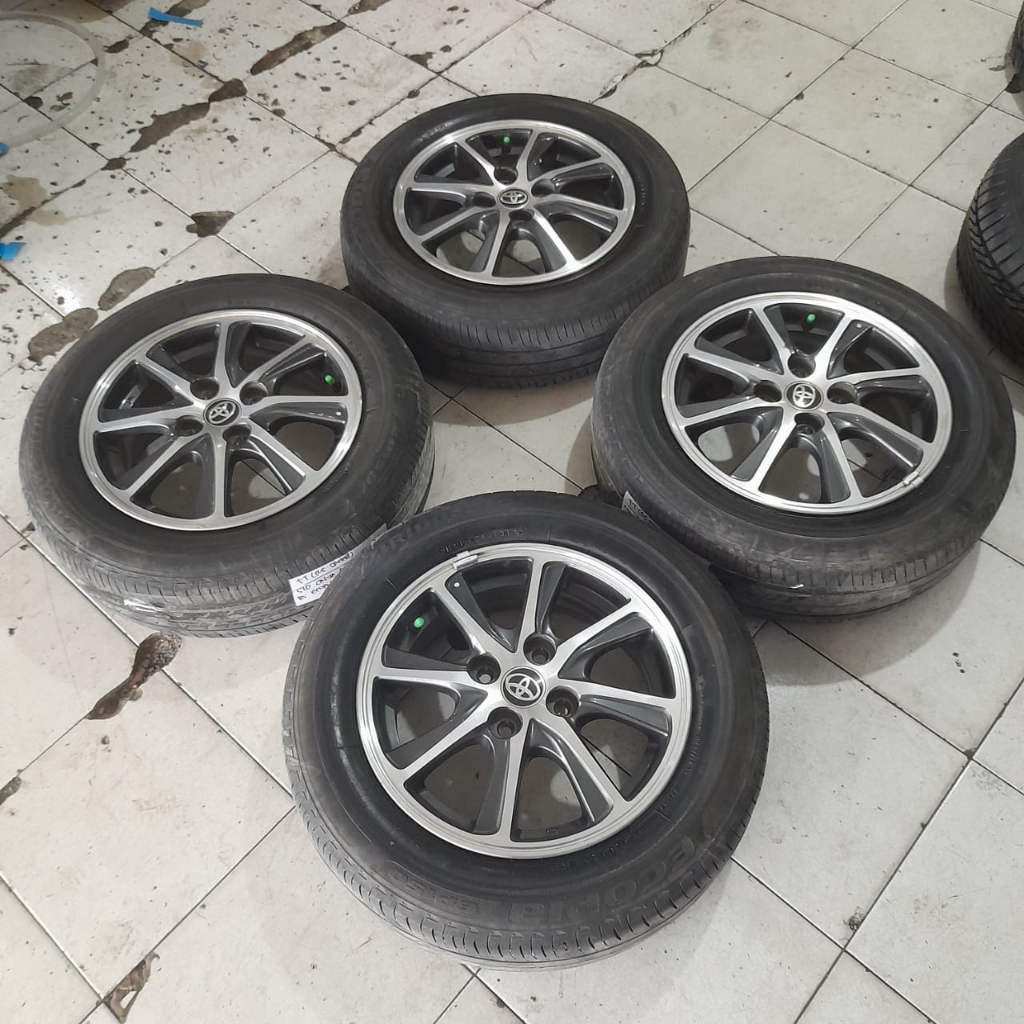 velg ban bekas calya ring 14 plus ban ecopia velg oem murah