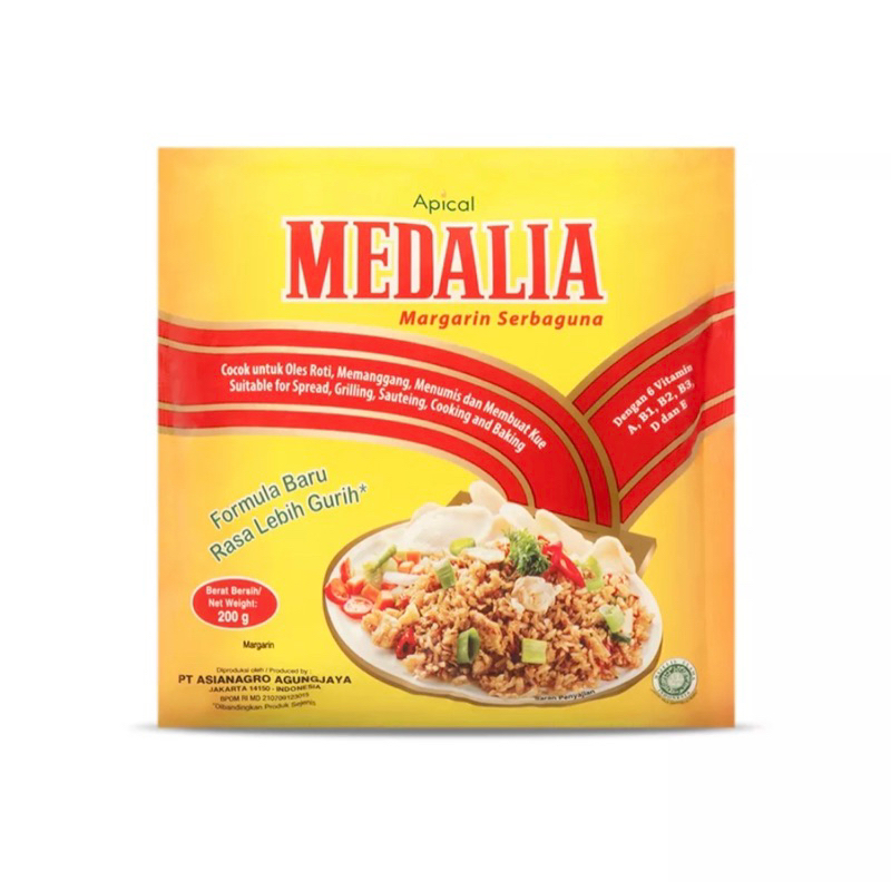 

Margarin Medali sachet 200gr