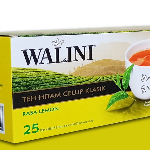 

MURAH 2 PICIS TEH CELUP HITAM LEMON WALINI 1 KOTAK ISI 25'S