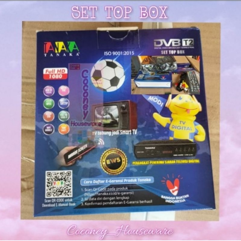 SET TOP BOX TV DIGITAL TANAKA