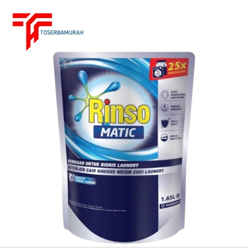 rinso cair matic 1.65 liter
