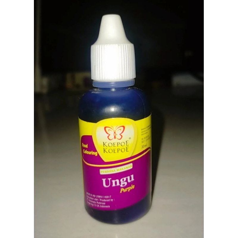 

Pewarna Cair Ungu Koepoe 30ml