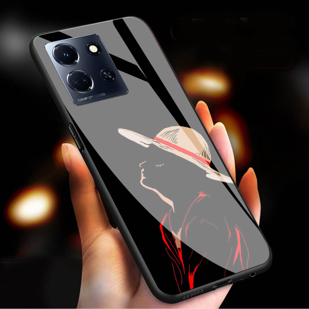 Softcase Glass Infinix Note 30 Note 30 pro  - casing Terbaru handphone - Infinix Note 30 Note 30 pro