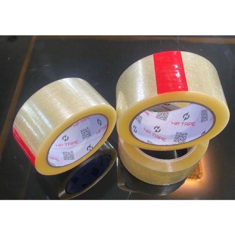 

Lakban (100 yard) bening / coklat HP TAPE 45mm x 100 yard