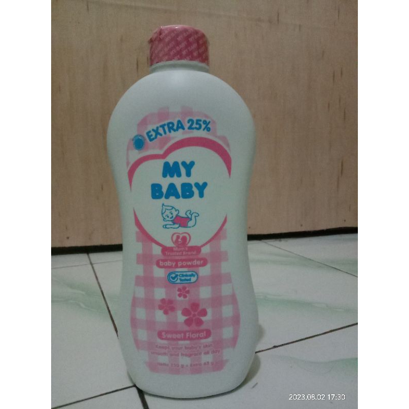 MY BABY bedak tabur 250 gr