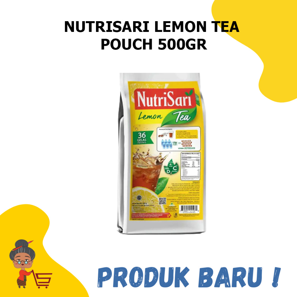 

NUTRISARI LEMON TEA 500GR / NUTRISARI LEMON TEA / NUTRISARI /LEMON TEA