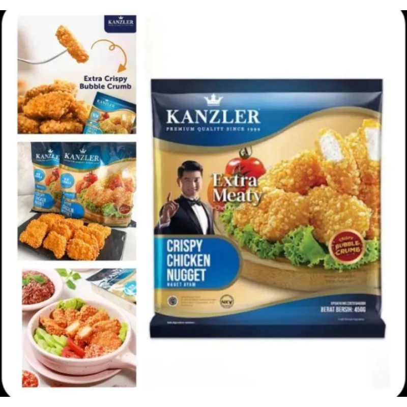

KANZLER CRISPY CHICKEN NUGGET 450 GRAM