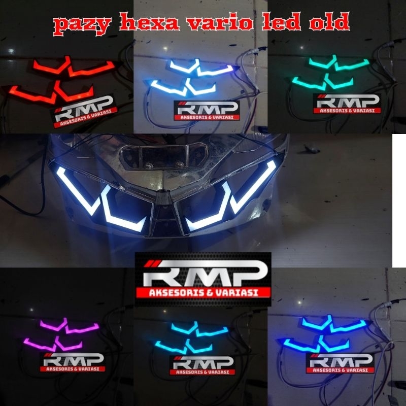 lampu alis hexa vario led old 125 150 lampu haxagon vario alis lazy hexa varionled old 125 150 lazy 