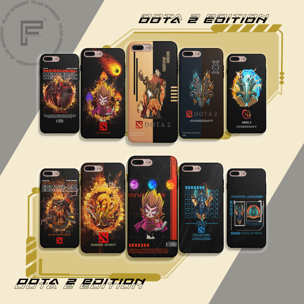 Custom Case / Phone Case / Case Hp  Glass Case High Grade Request Design Dota 2