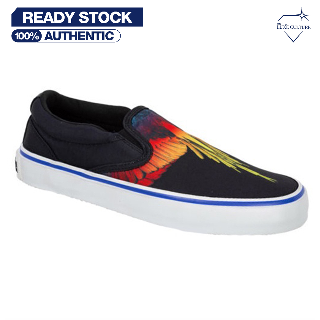 Marcelo Burlon Red Wings Slip On / Sepatu Slip On Pria Branded Original