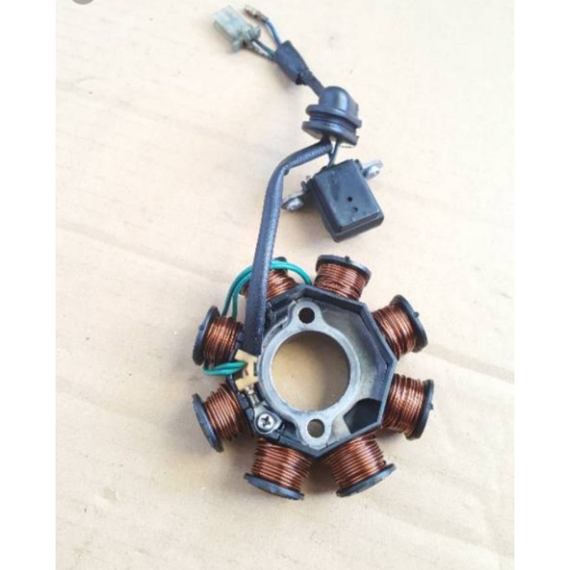 spul sepul spull stator pengapian Honda supra x 125 batman old original copotan motor