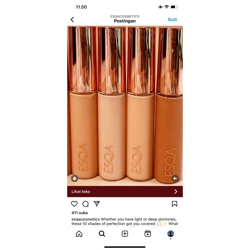 ESQA FLAWLESS CONCEALER