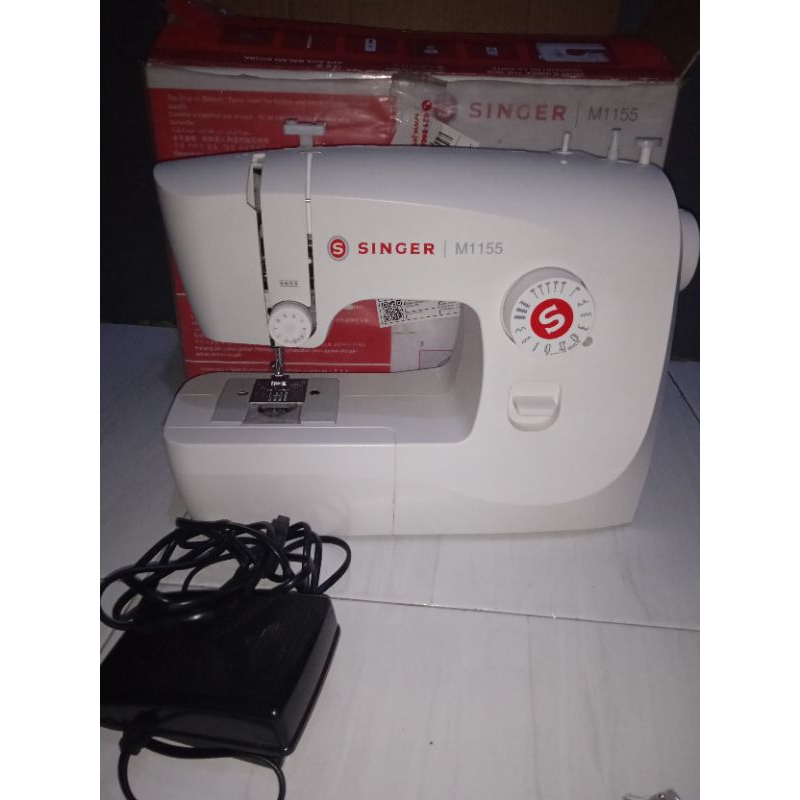 PRELOVED MESIN JAHIT SINGER M1155/ MESIN JAHIT PORTABEL