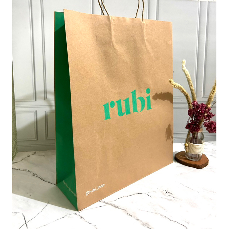 

Paper Bag rubi Original Store Paper bag Pembungkus Kado