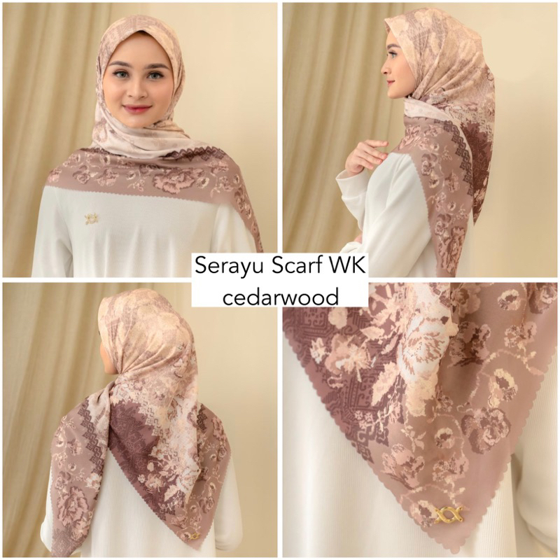 Serayu Scarf WK Wearing Klamby