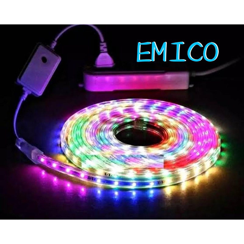 lampu strip MERAH PUTIH / RGB 7meter