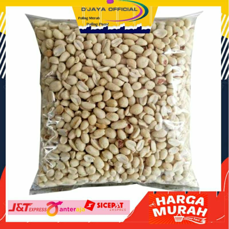 

Kacang Tanah Kupas Mentah Kualitas Super Import 1kg