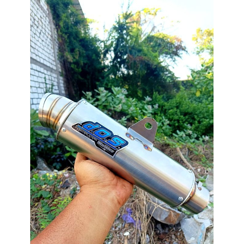 slincer knalpot dos kompetisi suwara bas inlet 50 mp cb gl tiger