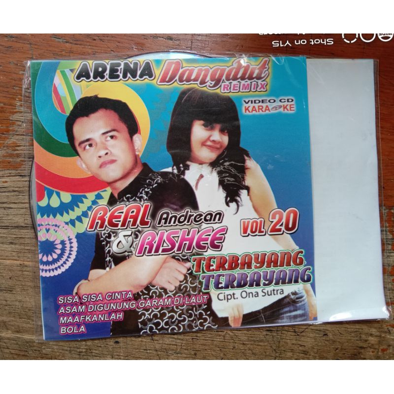 Kaset Vcd lagu Arena dangdut remix vol 20