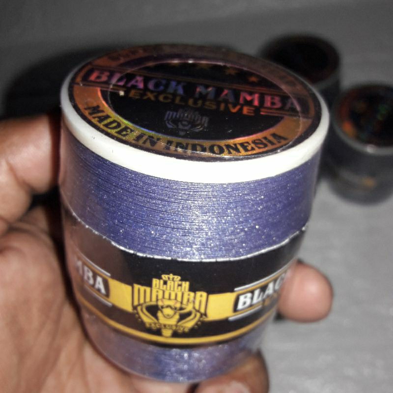 senar gelasan layangan super tajam black mamba