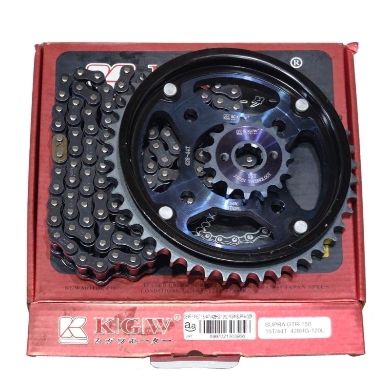 GIR PAKET GIRSET GEARSET TITANIUM KGW HONDA 15-44 SUPRA GTR 150